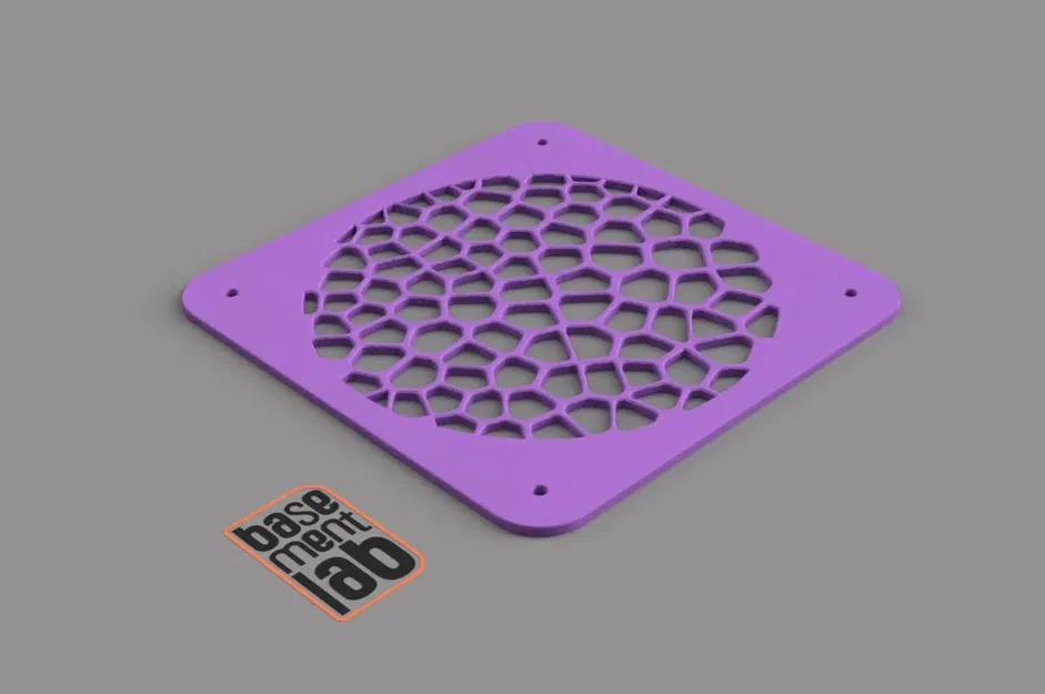 Nắp quạt làm mát 140mm thiết kế Voronoi cho máy in 3D - Image 5
