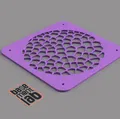 Nắp quạt làm mát 140mm thiết kế Voronoi cho máy in 3D - Thumbnail 5
