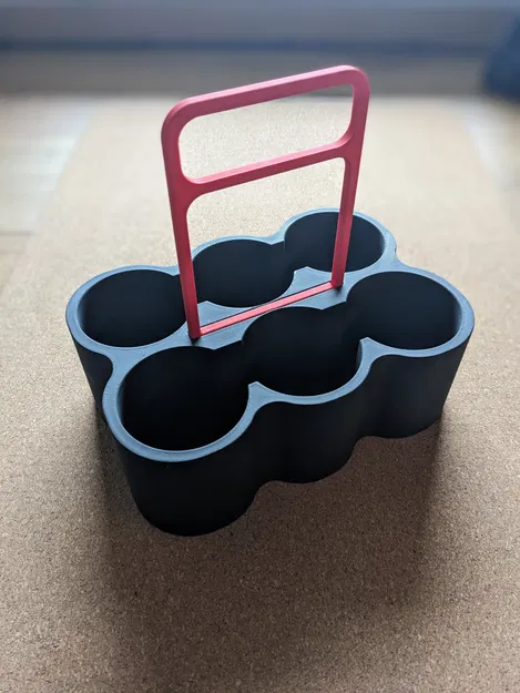 Giá đỡ 6 lon với tay cầm tiện lợi - Image 4