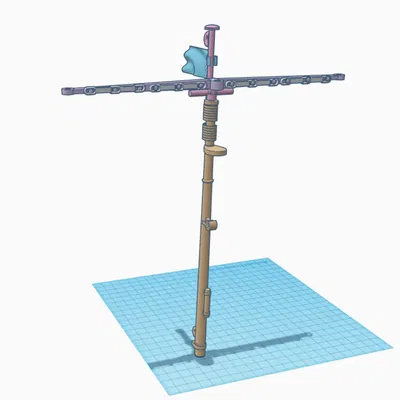 Cột buồm thay thế cho mô hình Playmobil