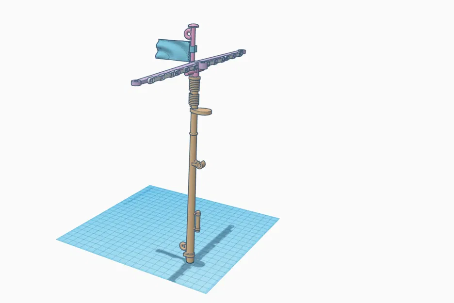 Cột buồm thay thế cho mô hình Playmobil - Image 2