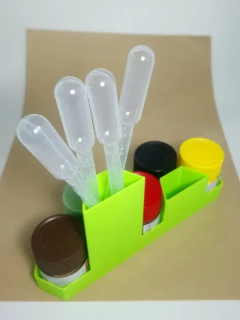 Giá đỡ lọ sơn acrylic Tamiya 10ml - Image 2