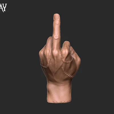 Mô hình nhân vật Thing Middlefinger trong series Wednesday