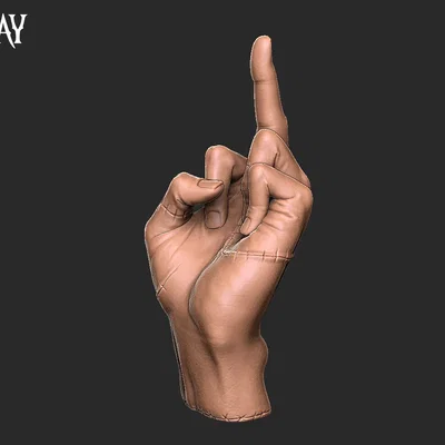 Mô hình nhân vật Thing Middlefinger trong series Wednesday