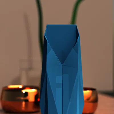 Bình hoa hình học hiện đại với thiết kế tối giản và bền...