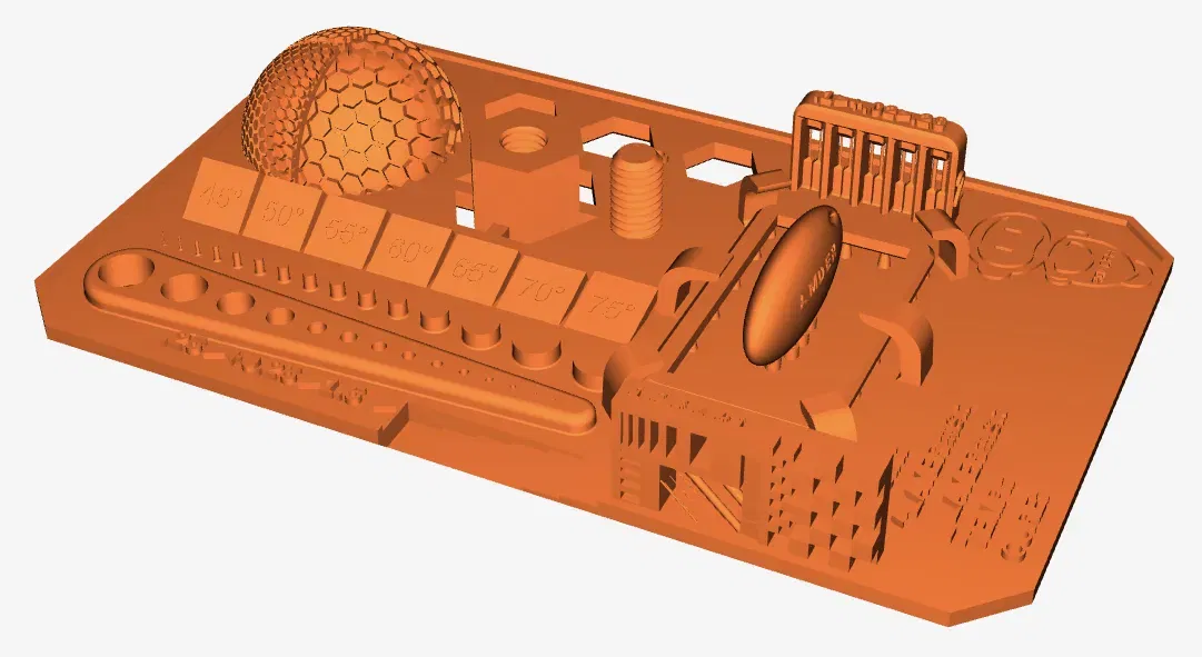 Bài kiểm tra hiệu chuẩn nhựa resin cho máy in 3D 3Dwork - Image 3