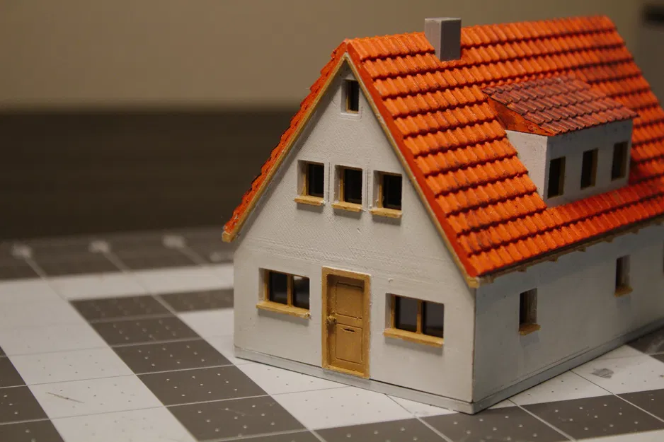 Nhà theo phong cách Đức tỉ lệ H0 "House zero - Image 1