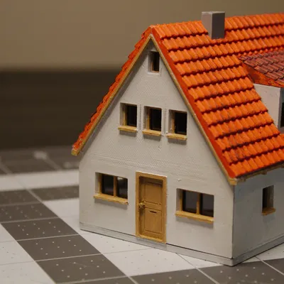 Nhà theo phong cách Đức tỉ lệ H0 "House zero