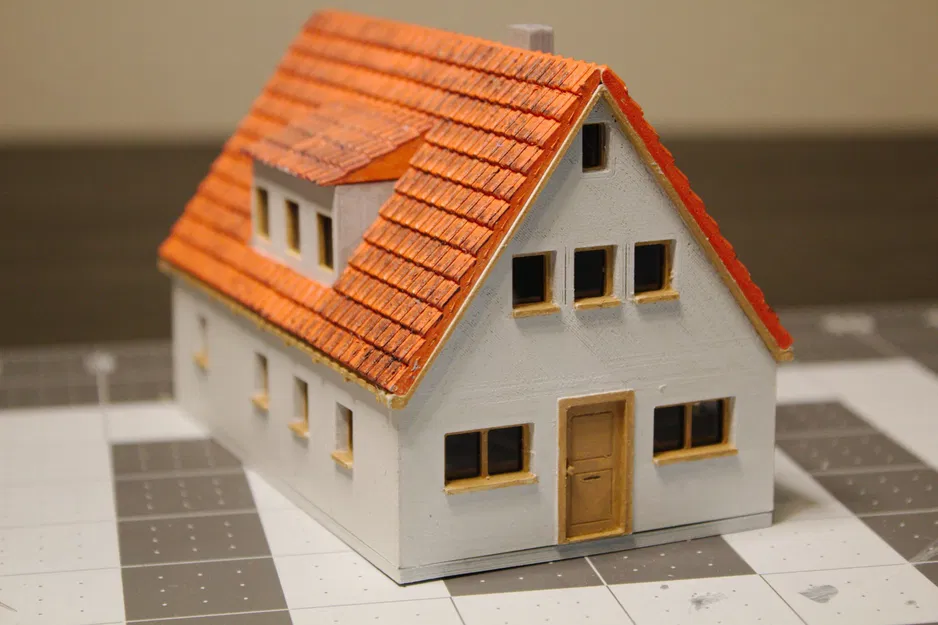 Nhà theo phong cách Đức tỉ lệ H0 "House zero - Image 2