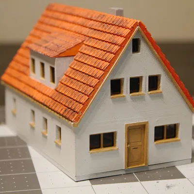 Nhà theo phong cách Đức tỉ lệ H0 "House zero