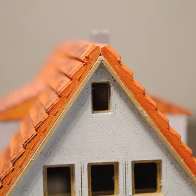 Nhà theo phong cách Đức tỉ lệ H0 "House zero