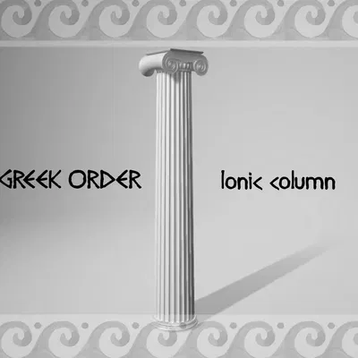 Cột Ionic phong cách Hy Lạp thanh lịch