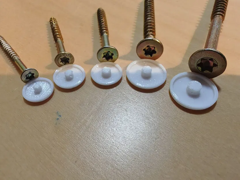 Nắp vít Torx cho các loại ốc (TX10, TX15, TX20, TX25, TX30, TX40) - Image 1