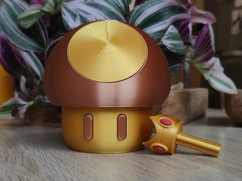 **Chìa khóa vương miện cho trò chơi giải đố Nấm Vàng** - Image 1