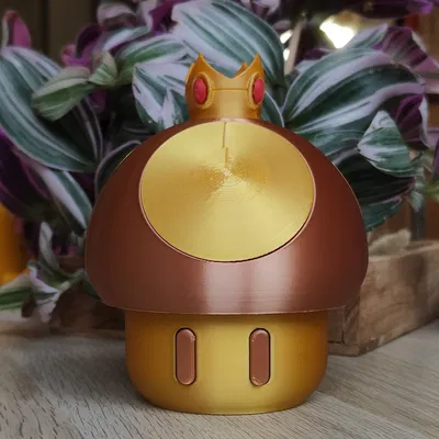 **Chìa khóa vương miện cho trò chơi giải đố Nấm Vàng**