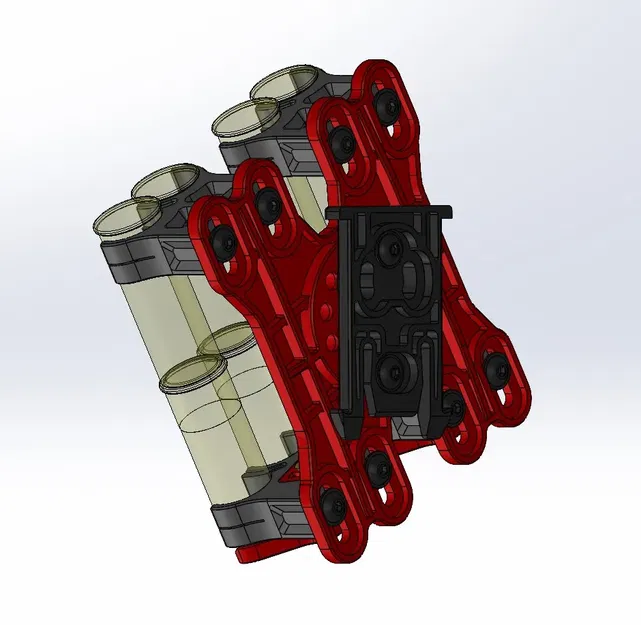 Giá đỡ đạn 2x4 cho nạp đạn Quad trong thể thao bắn súng 3 kh... - Image 3