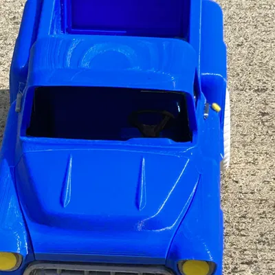 Xe tải Chevy 57 với các bộ phận hoạt động