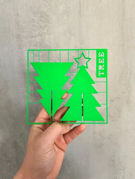 Thẻ Giáng sinh hình cây thông độc đáo cho mùa lễ hội - Image 2