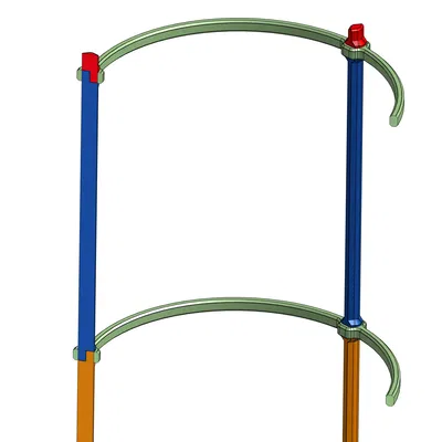 Giá đỡ cây trồng mô-đun xếp chồng linh hoạt