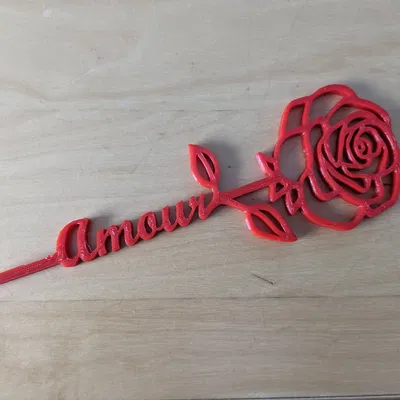 Yêu - với một bông hồng