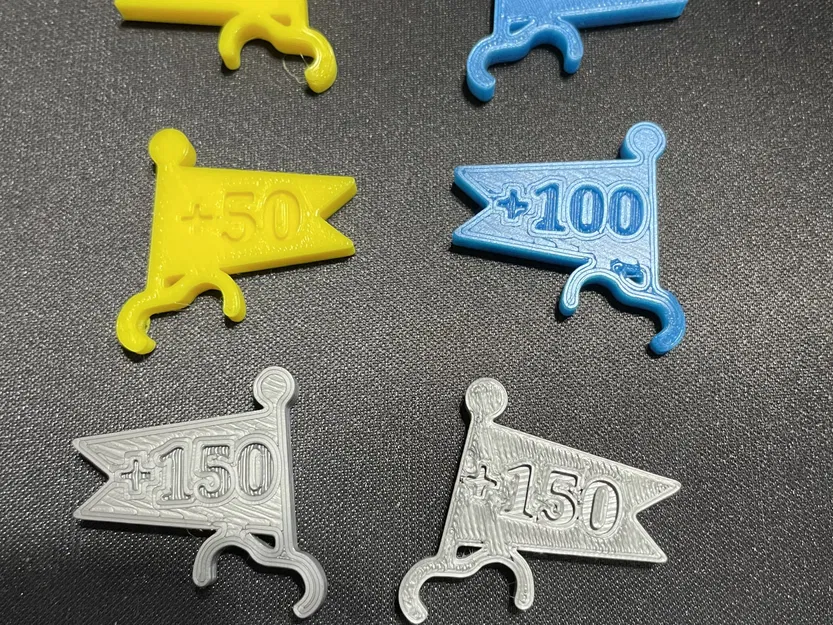 Cờ ghi điểm hai mặt cho trò chơi Carcassonne - Image 2