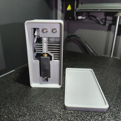 Hộp lưu trữ Hotend Elegoo Centauri Carbon có nắp