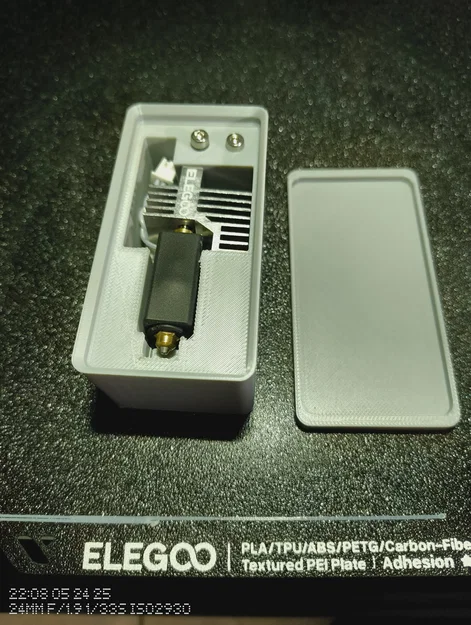 Hộp lưu trữ Hotend Elegoo Centauri Carbon có nắp - Image 2