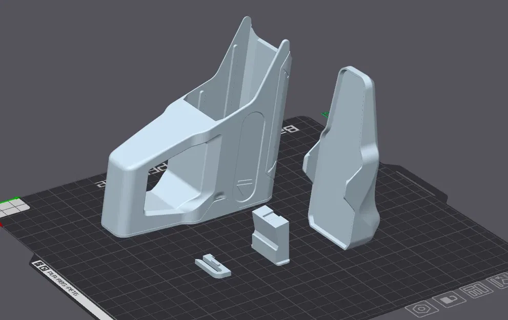 Cán dài cho súng Nerf Pro Torrent in 3D - Image 2