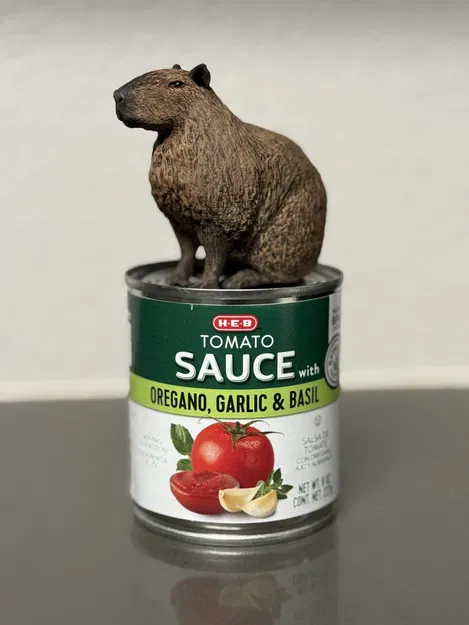 Bạn đồng hành capybara nhỏ dễ thương trong ngày căng thẳng - Image 2