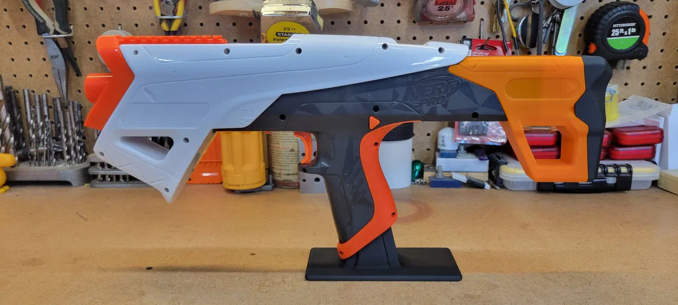 Cán dài cho súng Nerf Pro Torrent in 3D - Image 7