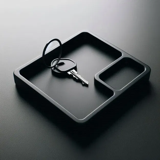 Khay để chìa khóa và tiền xu phong cách hiện đại - Image 1