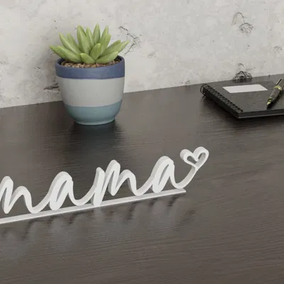 Giá đỡ bánh sinh nhật Mama phong cách tối giản