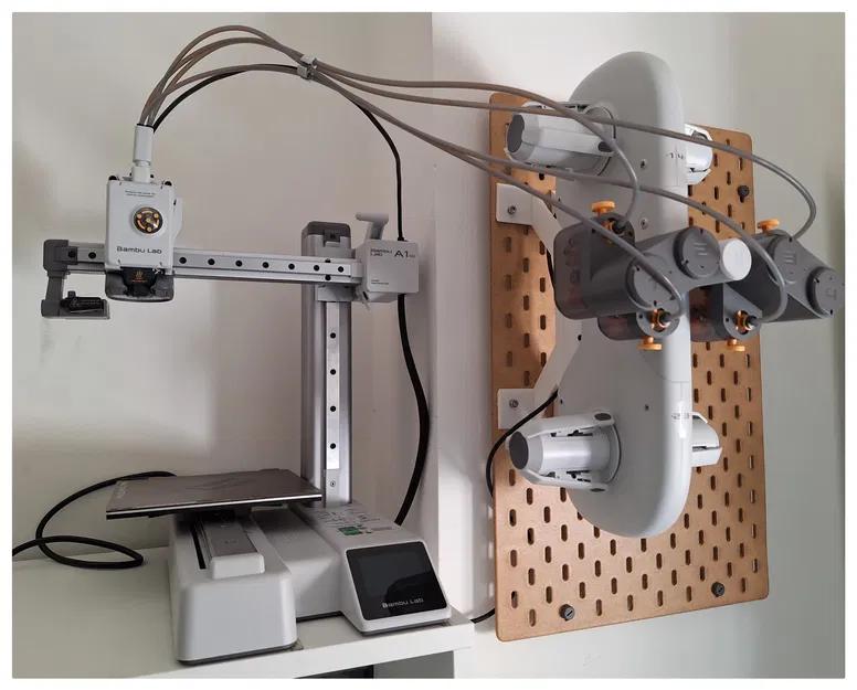 Giá đỡ tường AMS Lite Skadis cho máy in 3D - Image 3