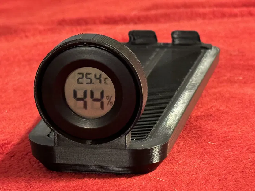 Hộp khô cuộn filament với đồng hồ đo độ ẩm tròn - Image 1