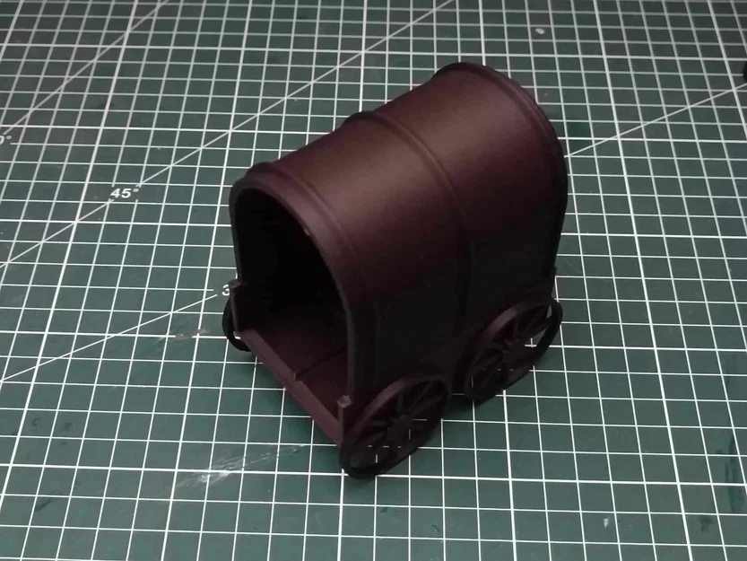 Xe caravan TTRPG đơn giản kích thước 2*3 - Image 2