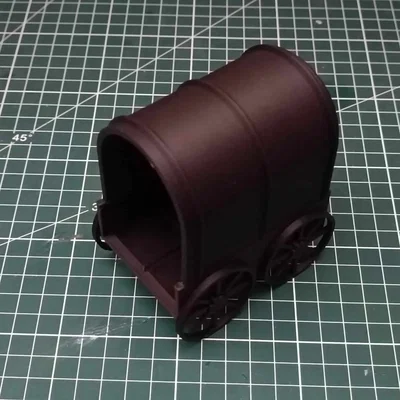 Xe caravan TTRPG đơn giản kích thước 2*3