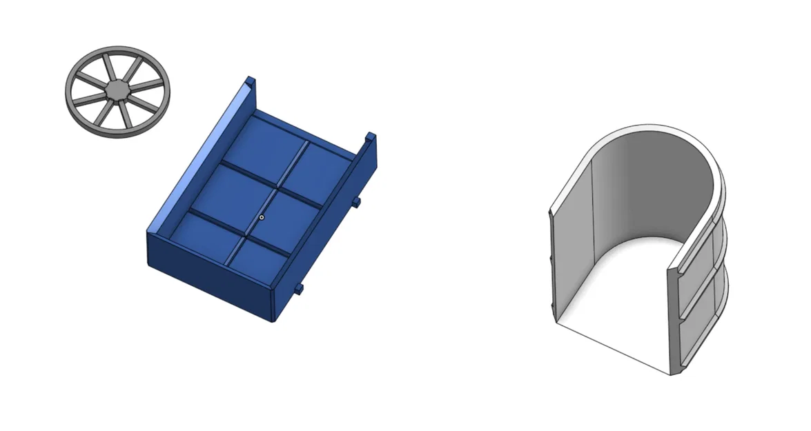 Xe caravan TTRPG đơn giản kích thước 2*3 - Image 4