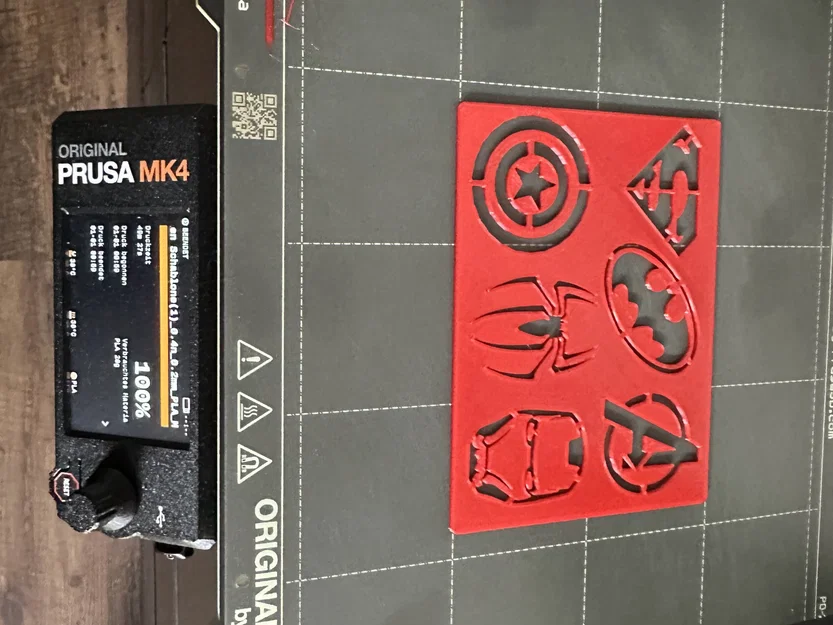 Mẫu stencil vẽ logo các siêu anh hùng - Image 3