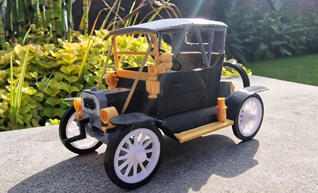 Xe coupe Ford model T năm 1909 thiết kế bởi Ed van der Heijden - Image 1