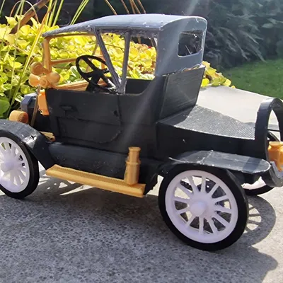 Xe coupe Ford model T năm 1909 thiết kế bởi Ed van der Heijden