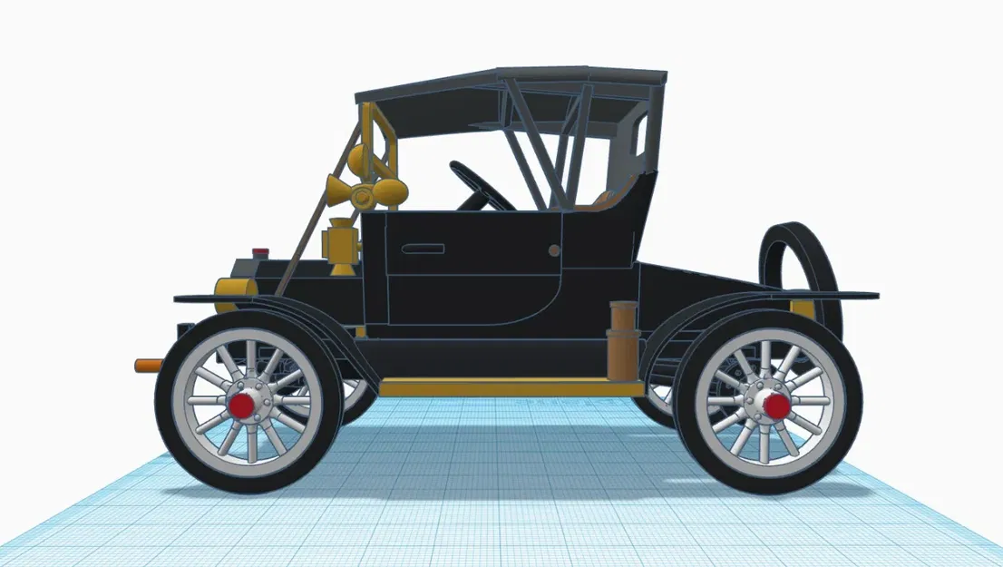 Xe coupe Ford model T năm 1909 thiết kế bởi Ed van der Heijden - Image 8