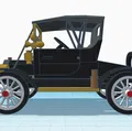 Xe coupe Ford model T năm 1909 thiết kế bởi Ed van der Heijden - Thumbnail 8