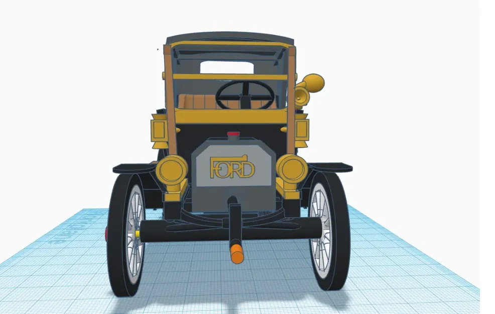 Xe coupe Ford model T năm 1909 thiết kế bởi Ed van der Heijden - Image 12