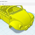 Mô hình xe hơi LEGO Volkswagen Beetle Cabrio in 3D - Thumbnail 2