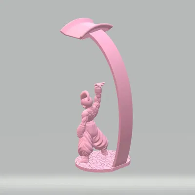 Giá đỡ tai nghe Kid Buu từ Dragon Ball Z