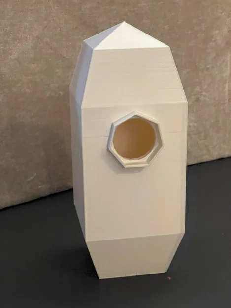 Nhà chim 4 mặt dễ in 3D không cần lắp ghép - Image 1