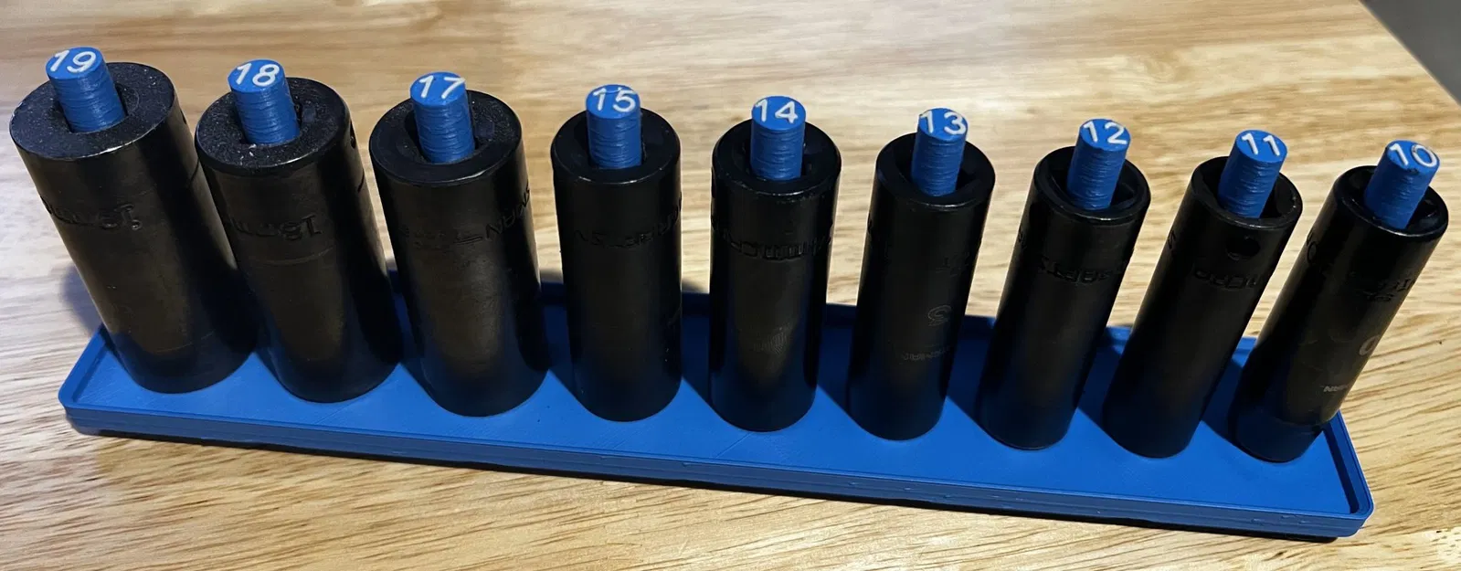 Giá đỡ socket Gridfinity Peg 3/8" cho cả Metric và SAE - Image 5