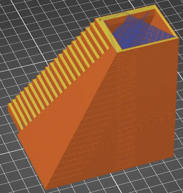 Pyramid hiệu chuẩn K Value cho Linear Advance Prusa XL - Image 2