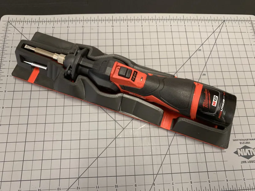 Khay bóng Gridfinity cho máy hàn M12 Soldering Iron 2488-20 - Image 2