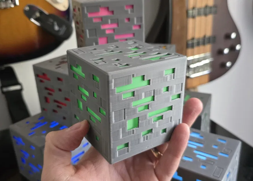 Hộp đèn khoáng sản trong Minecraft cho trẻ em - Image 2